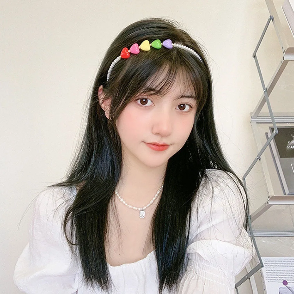 Pearl Headband Women Handmade Heart Pearl Headdress Korean Style Beaded Simple Face Wash Temperament Wild Hair Band
Pearl Headband Women Handmade Heart Pearl Headdress Korean Style Beaded Simple Face Wash Temperament Wild Hair Band