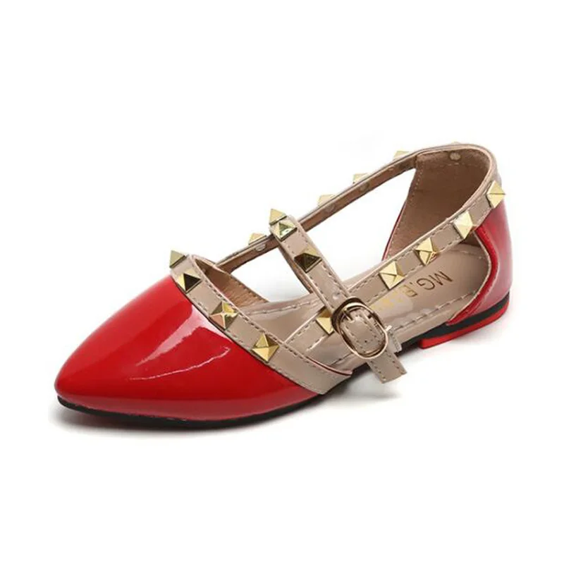 Pointy Toe Girls Summer Shoes Rivets Princess Flat Sandals Fashion Kids Gladiator Sandals For Girl Size 26-36
Pointy Toe Girls Summer Shoes Rivets Princess Flat Sandals Fashion Kids Gladiator Sandals For Girl Size 26-36