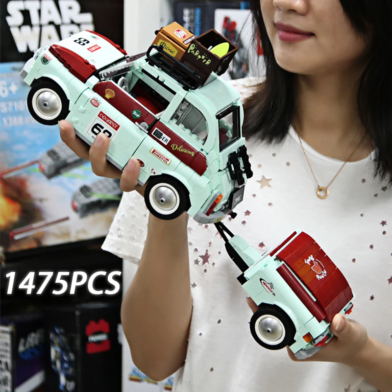 Технология, для туризма, пикника, модель автомобиля, кирпичи MOC High-Tech Fiat 500, прицеп, трактор, камперы, мини-строительные блоки, детские игрушки,...
Технология, для туризма, пикника, модель автомобиля, кирпичи MOC High-Tech Fiat 500, прицеп, трактор, камперы, мини-строительные блоки, детские игрушки,...