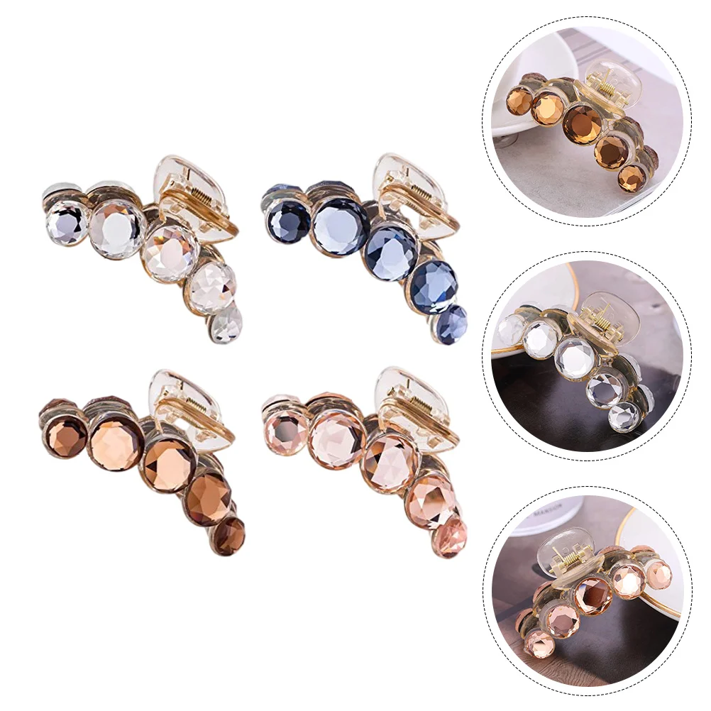 4Pcs Hair Grab Clips Hair Clamps Fashion Hair Clamps Decorative Hair Clips for Decor Party Daily Life
4Pcs Hair Grab Clips Hair Clamps Fashion Hair Clamps Decorative Hair Clips for Decor Party Daily Life