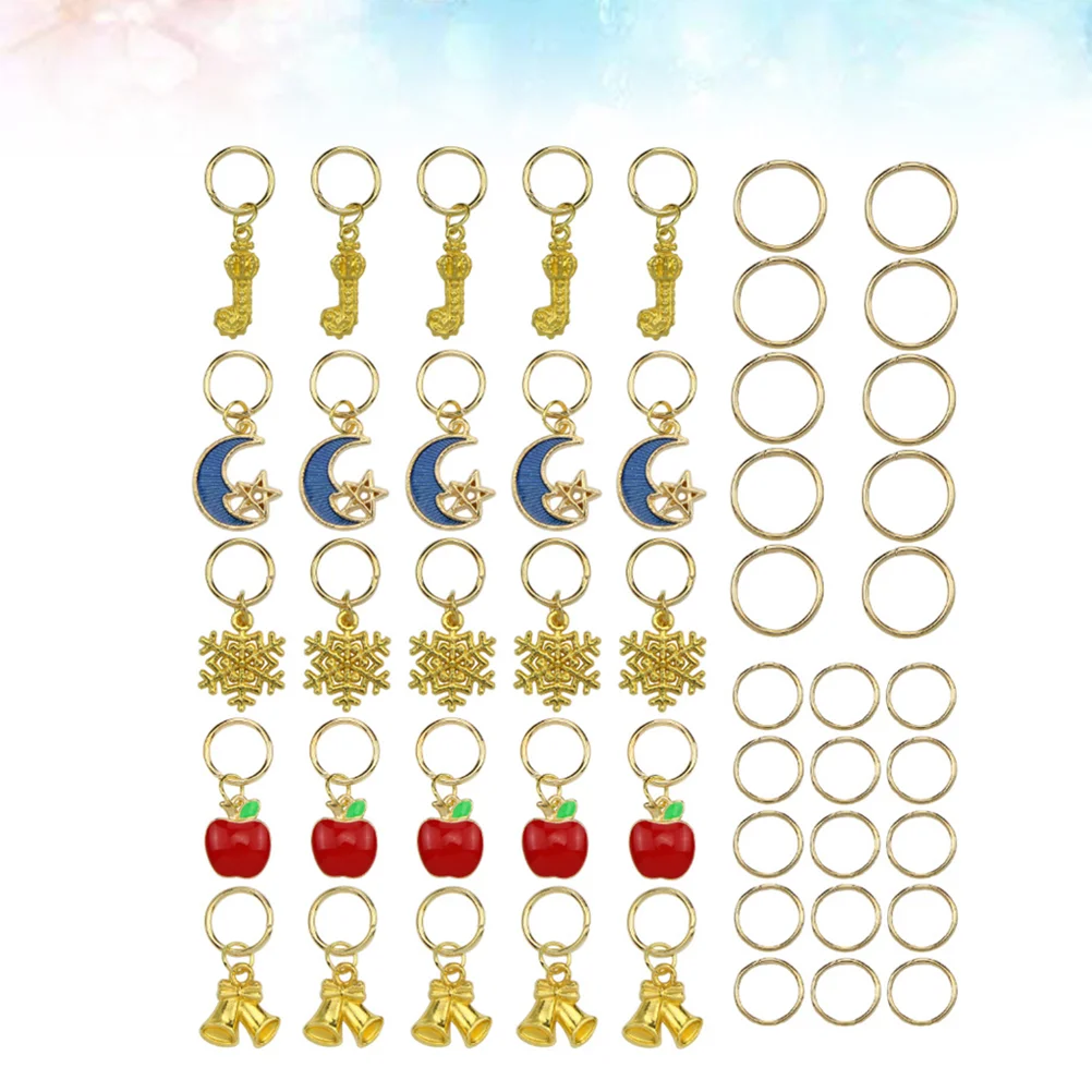 Hair Christmas Braid Dreadlock Ringsbeads Accessories Pendant Cuffs Alloy Charms Braiding Charme Decorations Braids Stuffers
Hair Christmas Braid Dreadlock Ringsbeads Accessories Pendant Cuffs Alloy Charms Braiding Charme Decorations Braids Stuffers