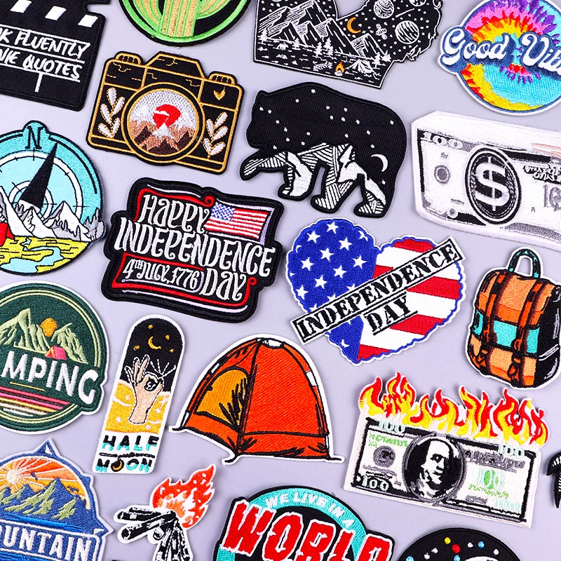 Outdoor Adventure Patch Iron On Patches For Clothing Thermoadhesive Patches On Clothes Nature Travel Sewing Embroidery Patch 
Outdoor Adventure Patch Iron On Patches For Clothing Thermoadhesive Patches On Clothes Nature Travel Sewing Embroidery Patch