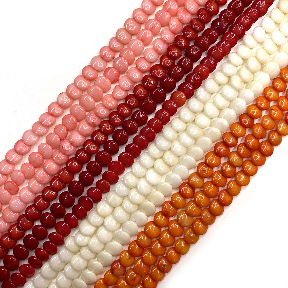 Exquisite Synthetic Coral Button Shape Beads 3-8mm Cute Pink Charm Red Jewelry Making DIY Necklace Earrings Bracelet Accessories
Exquisite Synthetic Coral Button Shape Beads 3-8mm Cute Pink Charm Red Jewelry Making DIY Necklace Earrings Bracelet Accessories