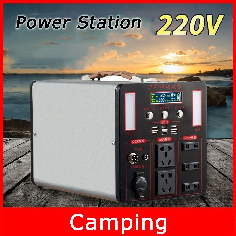 350W 40000mAh Li-lon Portable Power Station 220v Fast Charge Charging Bank External Batteries For Outdoor Camping Large Capacit
350W 40000mAh Li-lon Portable Power Station 220v Fast Charge Charging Bank External Batteries For Outdoor Camping Large Capacit