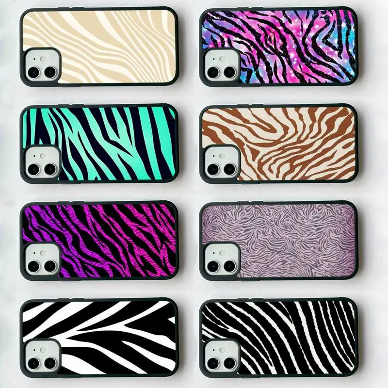 Zebra Stripe Phone Case Silicone PC+TPU Case for iPhone 11 12 13 Pro Max 8 7 6 Plus X SE XR Hard Fundas
Zebra Stripe Phone Case Silicone PC+TPU Case for iPhone 11 12 13 Pro Max 8 7 6 Plus X SE XR Hard Fundas