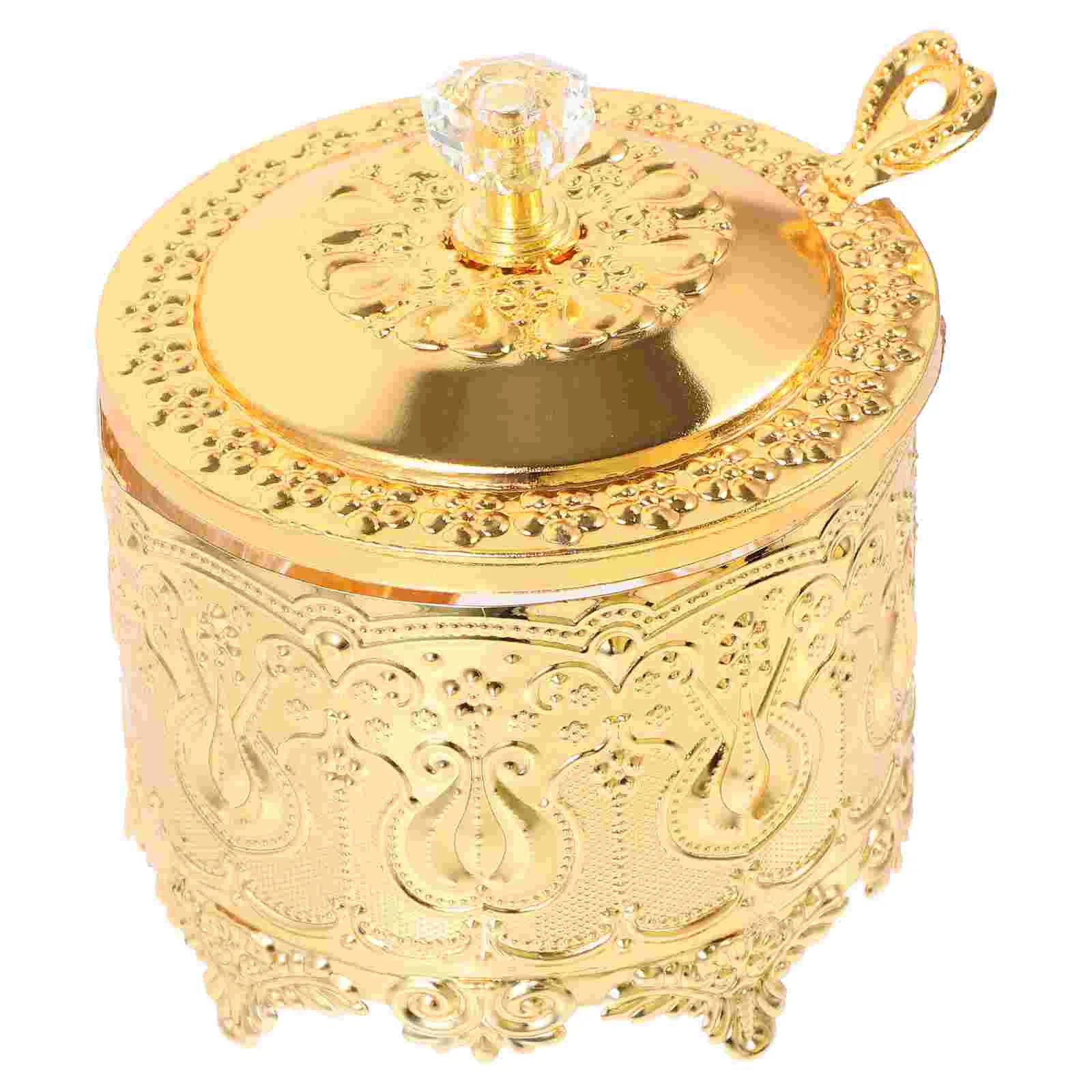European Seasoning Jar Decorative Candy Dish Small Decorate Storage Bowl Lid Embossed Kitchen
European Seasoning Jar Decorative Candy Dish Small Decorate Storage Bowl Lid Embossed Kitchen