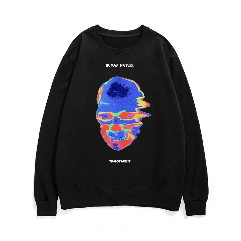 Hot Sale Fashion Creative Design Skeleton Graphic Pullover Tops Man Fleece Cotton Sweatshirt Men Women Hip Hop Black Streetwear
Hot Sale Fashion Creative Design Skeleton Graphic Pullover Tops Man Fleece Cotton Sweatshirt Men Women Hip Hop Black Streetwear