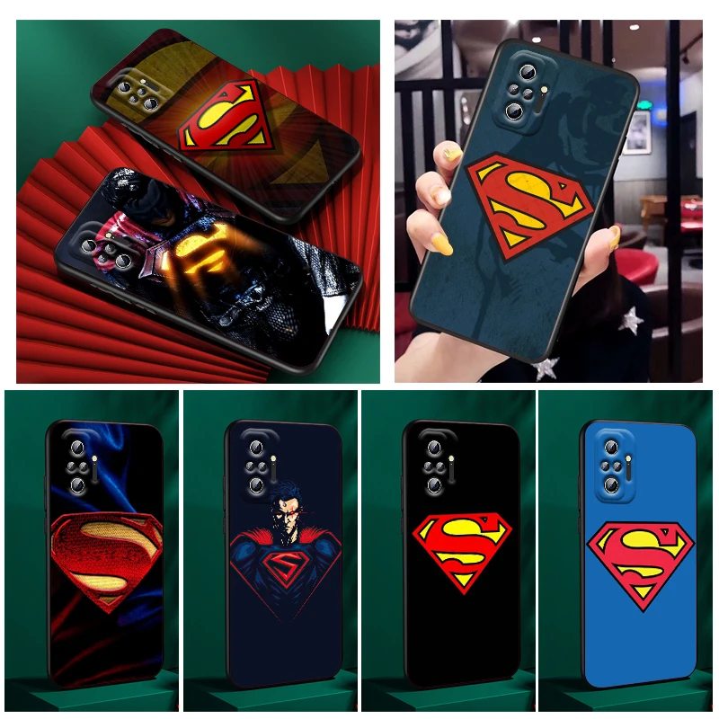 Superhero Supermans Logo Phone Case For Xiaomi Redmi Note 11E 11S 11 11T 10 10S 9 9T 9S 8 8T Pro Plus 5G 7 5 Black FUndas
Superhero Supermans Logo Phone Case For Xiaomi Redmi Note 11E 11S 11 11T 10 10S 9 9T 9S 8 8T Pro Plus 5G 7 5 Black FUndas