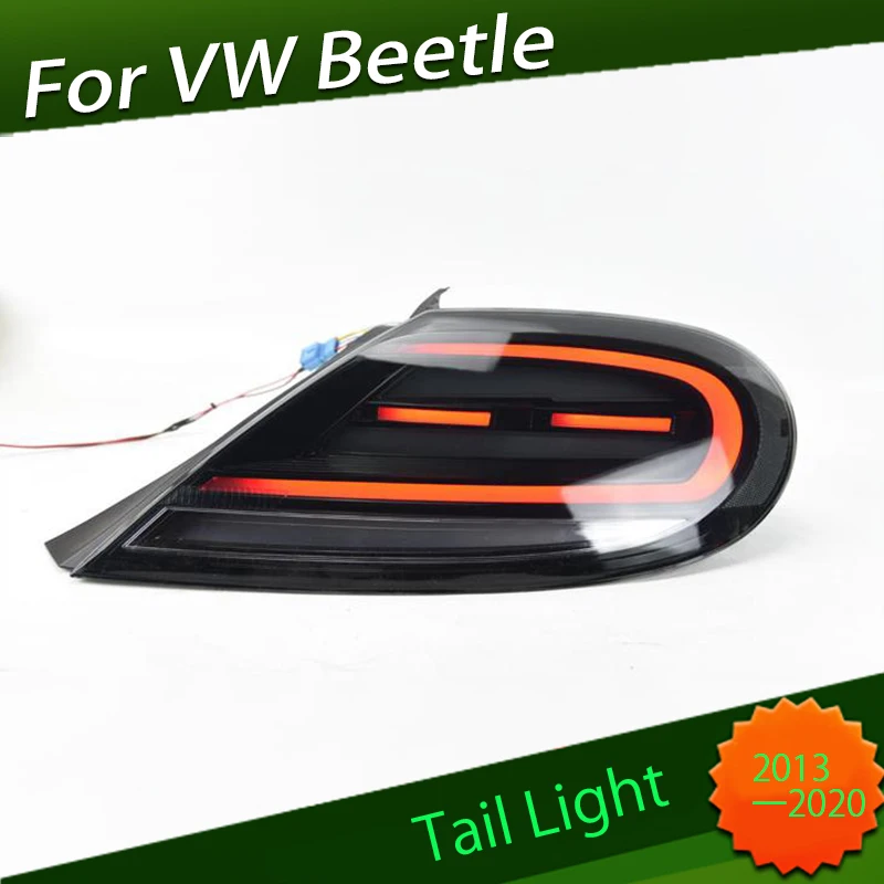 

Taillight Assembly Suitable For Volkswagen Beetle 2013 2014 - 2020 Modified LED Running Lights Streamer Steering Belt Breathing