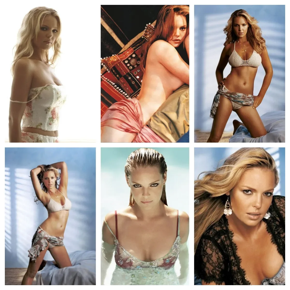 Katherine Heigl горячий сексуальный глянцевый фотопостер для настенных наклеек