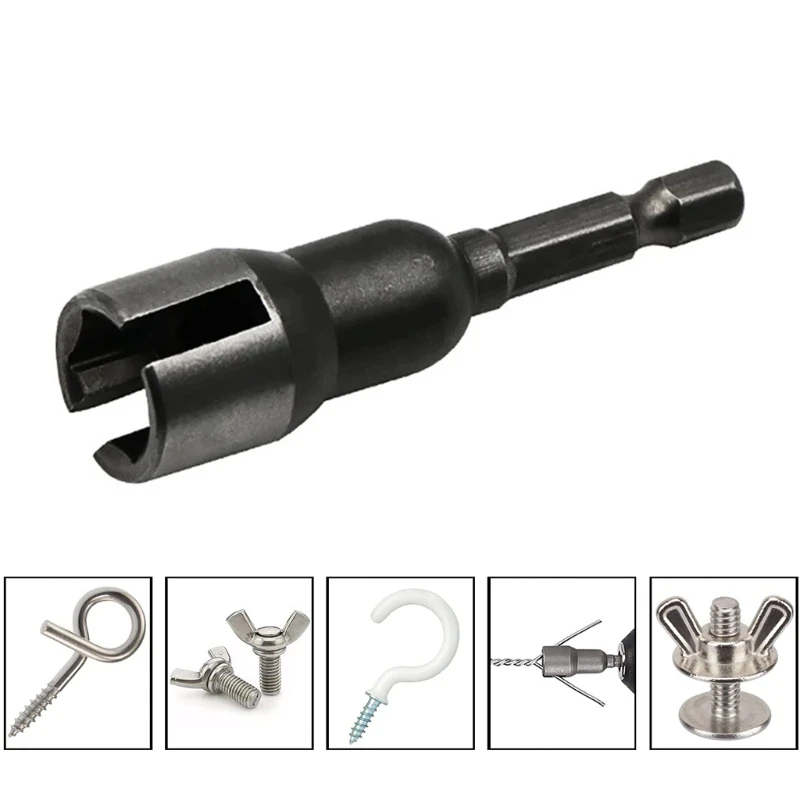 65mm Electric Screwdriver Socket Wrench for Panel Wing Nuts Screws Eye C Hook Improve Work Efficiency High Strength
65mm Electric Screwdriver Socket Wrench for Panel Wing Nuts Screws Eye C Hook Improve Work Efficiency High Strength