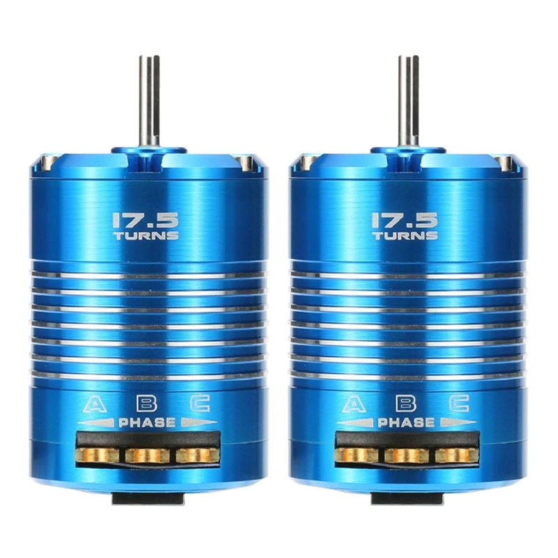 Top Deals 2X High Efficiency 540 17.5T 2200KV Sensored Brushless Motor For 1/10 RC Car Truck
Top Deals 2X High Efficiency 540 17.5T 2200KV Sensored Brushless Motor For 1/10 RC Car Truck