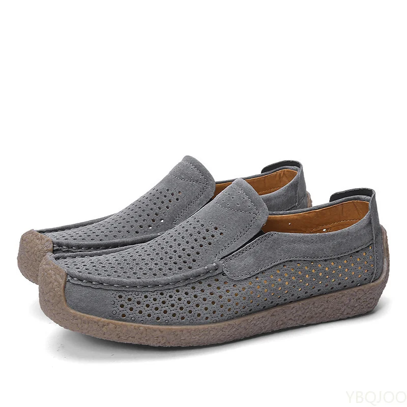 Мокасины мужские кожаные, дышащие мягкие лоферы, без застежки, плоская подошва, обувь для вождения, лето 2023
Мокасины мужские кожаные, дышащие мягкие лоферы, без застежки, плоская подошва, обувь для вождения, лето 2023