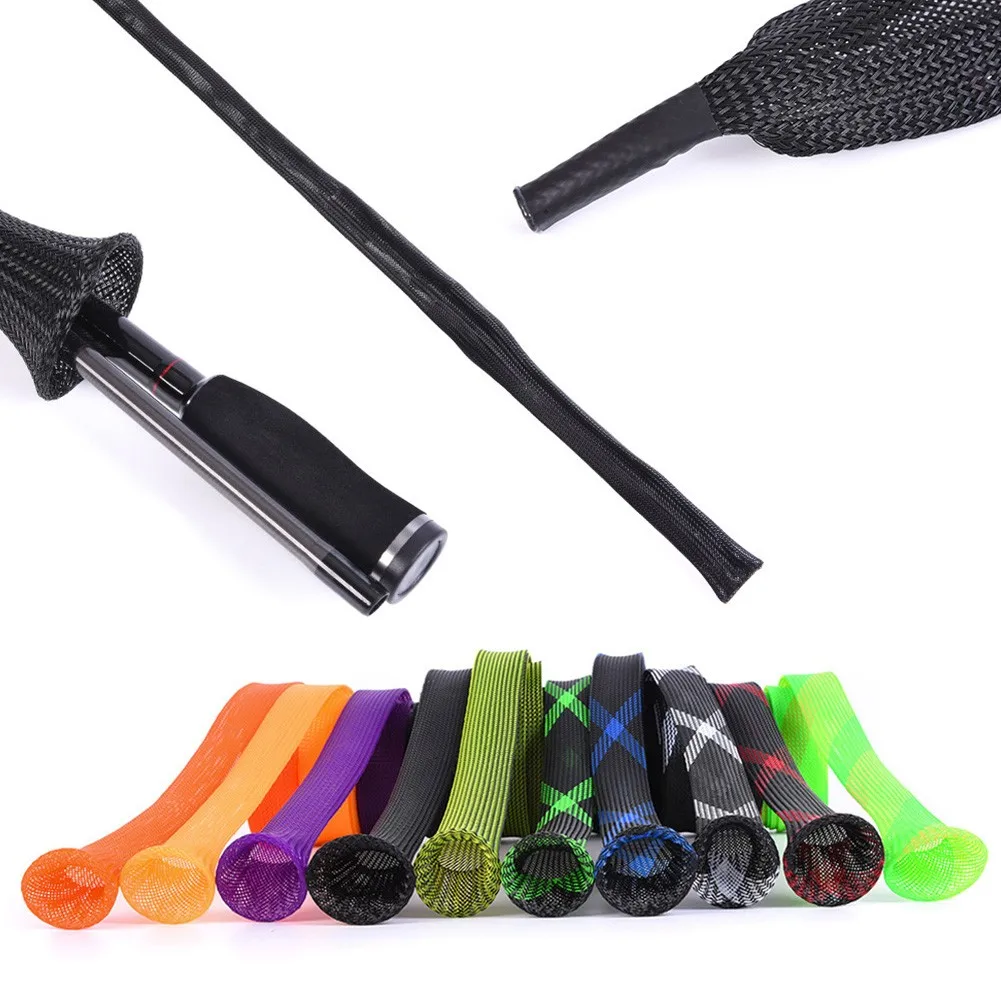 1pc 170cm Lightweight Mesh Pole Sock Sleeve Telescopic Fishing Rod Cover Fishing Tackle PET Material UV Resistant Unique Design
1pc 170cm Lightweight Mesh Pole Sock Sleeve Telescopic Fishing Rod Cover Fishing Tackle PET Material UV Resistant Unique Design