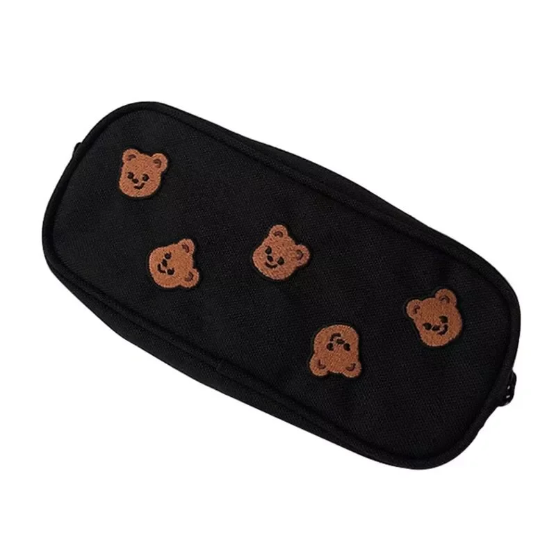 Kawaii Bear Embroidery Canvas Pencil Bag Pen Case Kids Gift Cosmetic Stationery Pouch Office School Supplies
Kawaii Bear Embroidery Canvas Pencil Bag Pen Case Kids Gift Cosmetic Stationery Pouch Office School Supplies
