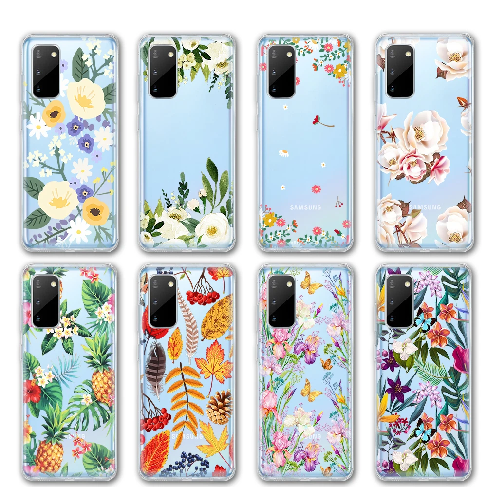 Transparent Flower Case for Samsung Galaxy A53 A52 A52S A33 A32 A22 A13 5G A12 A03 Core A12 A50 A51 A70 A71 A72 Soft TPU Cover
Transparent Flower Case for Samsung Galaxy A53 A52 A52S A33 A32 A22 A13 5G A12 A03 Core A12 A50 A51 A70 A71 A72 Soft TPU Cover
