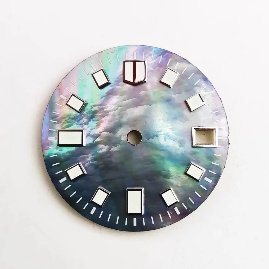 28.5MM Dial Watch Accessories Green Luminous Dial for NH35/36/4R36 Movement NH35 Dial
28.5MM Dial Watch Accessories Green Luminous Dial for NH35/36/4R36 Movement NH35 Dial