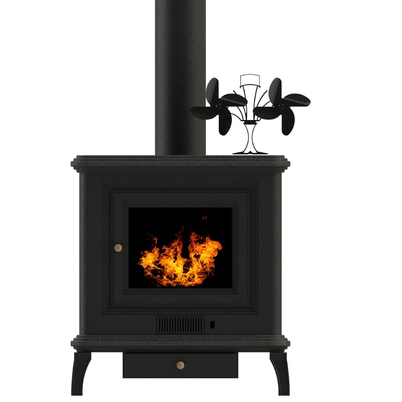 X37E Auto-sensing 8-Blade Fireplace Fan for Wood Log Burner Fireplace Increases Eco Friendly and Efficient Wood Stove Fan
X37E Auto-sensing 8-Blade Fireplace Fan for Wood Log Burner Fireplace Increases Eco Friendly and Efficient Wood Stove Fan