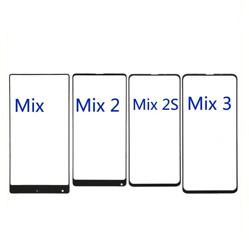 10Pcs/lot For Xiaomi Mi Mix Mix 2 3 Mix 2S Touch Screen Front Outer Screen touch Panel Glass Parts Repair Replacement
10Pcs/lot For Xiaomi Mi Mix Mix 2 3 Mix 2S Touch Screen Front Outer Screen touch Panel Glass Parts Repair Replacement