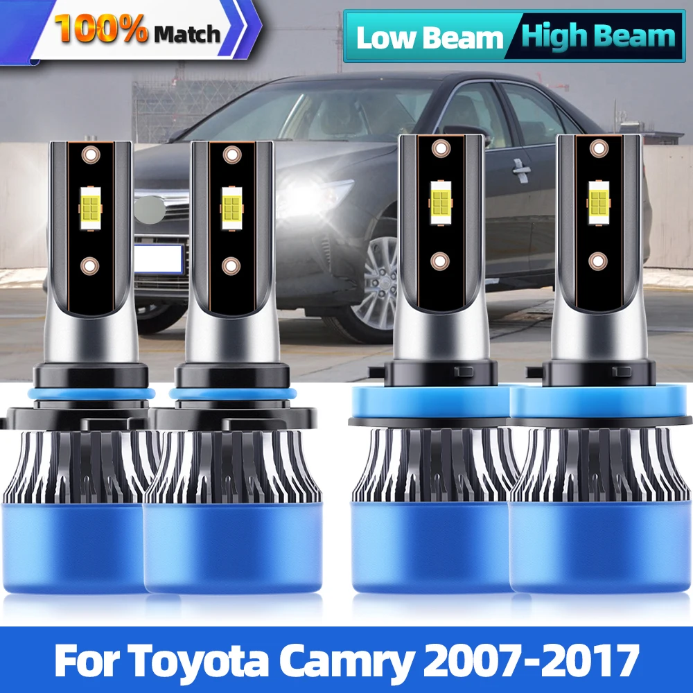 Canbus Car LED Headlight Bulb 6000K CSP Chip Auto Lamp 40000LM High Low Beam For Toyota Camry 2007-2012 2013 2014 2015 2016 2017
Canbus Car LED Headlight Bulb 6000K CSP Chip Auto Lamp 40000LM High Low Beam For Toyota Camry 2007-2012 2013 2014 2015 2016 2017