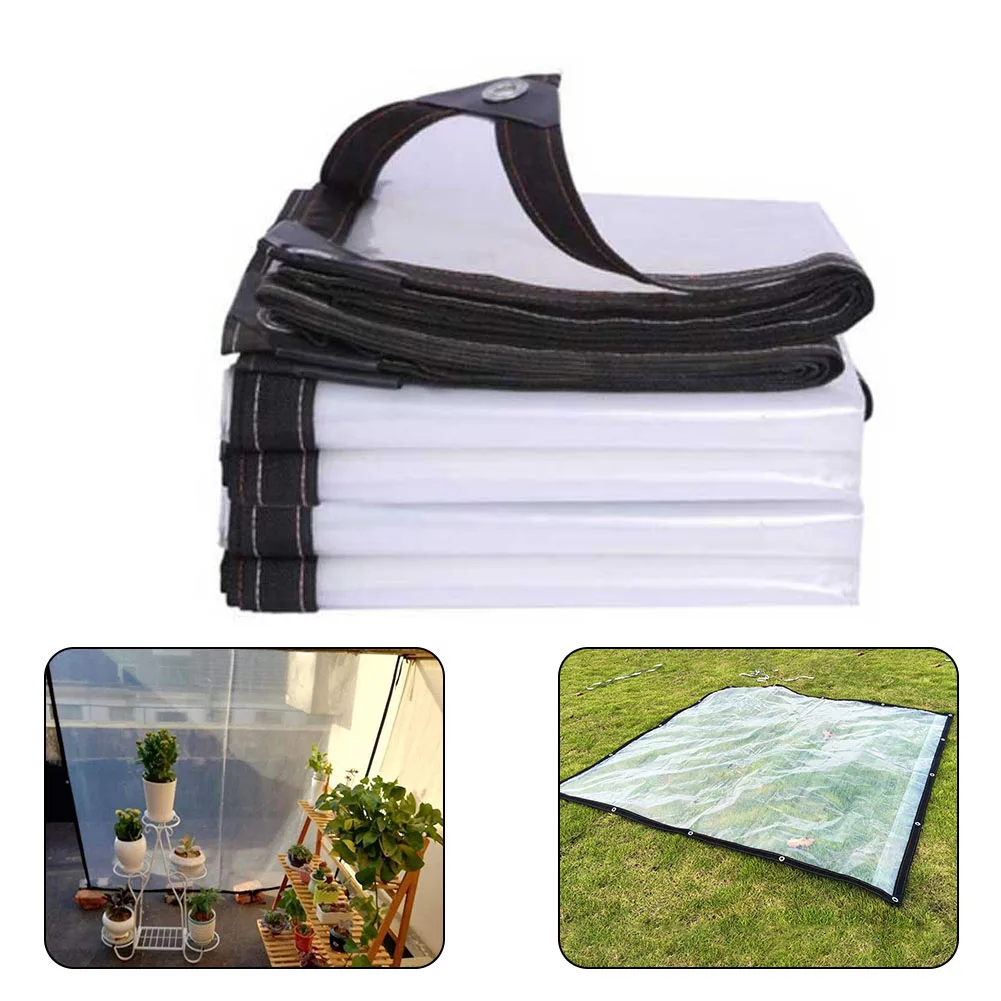 Transparent Rainproof Cloth With Grommets Waterproof Shelter For Balcony Yard Garden Fruit Vegeyable Plant Bonsai Protect Cover
Transparent Rainproof Cloth With Grommets Waterproof Shelter For Balcony Yard Garden Fruit Vegeyable Plant Bonsai Protect Cover