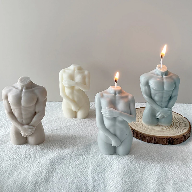 DIY Silicone Body Candle Mold 3D Body Silicone Resin Casting Mold Candle Wax Epoxy Make Soap Mould Craft home decoration supplie
DIY Silicone Body Candle Mold 3D Body Silicone Resin Casting Mold Candle Wax Epoxy Make Soap Mould Craft home decoration supplie