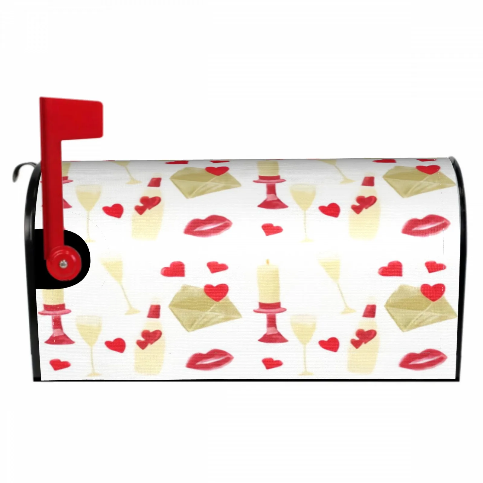 Valentine's Day Candlelight Dinner Magnetic Mailbox Cover Standard Size Post Box Cover Wrap Decoration Garden Outdoor
Valentine's Day Candlelight Dinner Magnetic Mailbox Cover Standard Size Post Box Cover Wrap Decoration Garden Outdoor