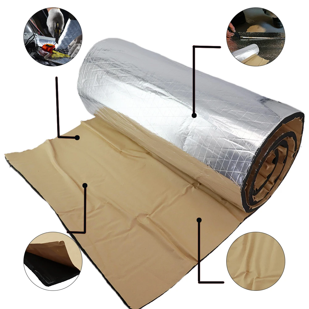 Car Acoustic Foam Thermal Sound Deadener Mat Sound Proof Wall Panels Self-Adhesive Auto Deadening Noise Insulation Mats For Cars
Car Acoustic Foam Thermal Sound Deadener Mat Sound Proof Wall Panels Self-Adhesive Auto Deadening Noise Insulation Mats For Cars