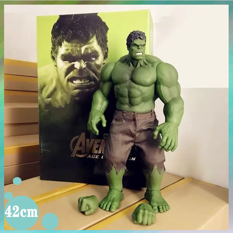 28/42cm Pvc Marvel Hulk Anime Action Figures Anime Characters Desktop Ornaments Large Hulk Doll Model Collection Toys Kids Gift
28/42cm Pvc Marvel Hulk Anime Action Figures Anime Characters Desktop Ornaments Large Hulk Doll Model Collection Toys Kids Gift