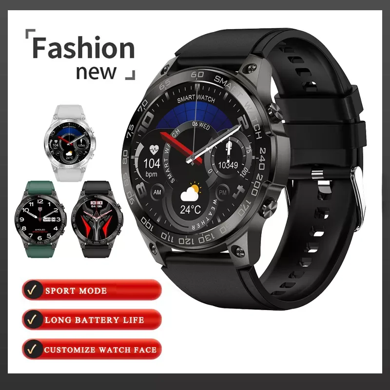DM50 NFC Smart Watch Men Screen Bluetooth Call Heart Rate Smartwatch IP68 Waterproof 400Mah Battery 1.43 Inch 2023 New
DM50 NFC Smart Watch Men Screen Bluetooth Call Heart Rate Smartwatch IP68 Waterproof 400Mah Battery 1.43 Inch 2023 New