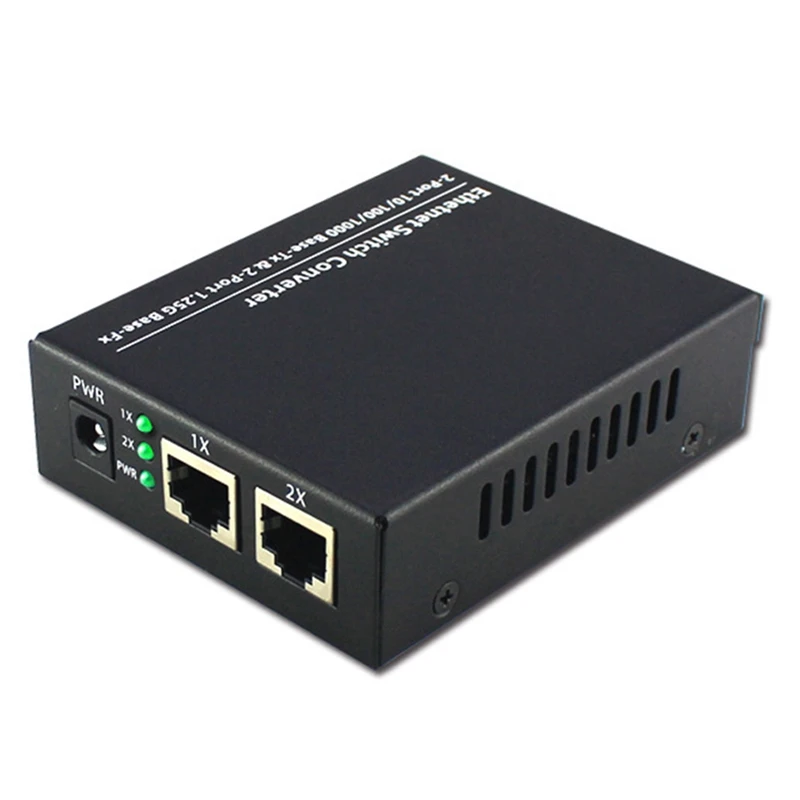 Гигабитный Ethernet-коммутатор 2SFP2E, Ethernet-волокно 2X1.25G SFP, волоконный порт и гигабитный волоконный коммутатор 2X10/100/1000M UPT, вилка стандарта США
Гигабитный Ethernet-коммутатор 2SFP2E, Ethernet-волокно 2X1.25G SFP, волоконный порт и гигабитный волоконный коммутатор 2X10/100/1000M UPT, вилка стандарта США