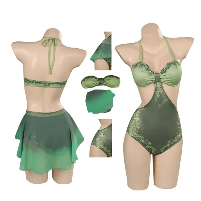 Poison Ivy Cosplay Costume Pamela Cos Lillian Isley Women Jumpsuit Summer Swimwear Halloween Carnival Party Suit
Poison Ivy Cosplay Costume Pamela Cos Lillian Isley Women Jumpsuit Summer Swimwear Halloween Carnival Party Suit