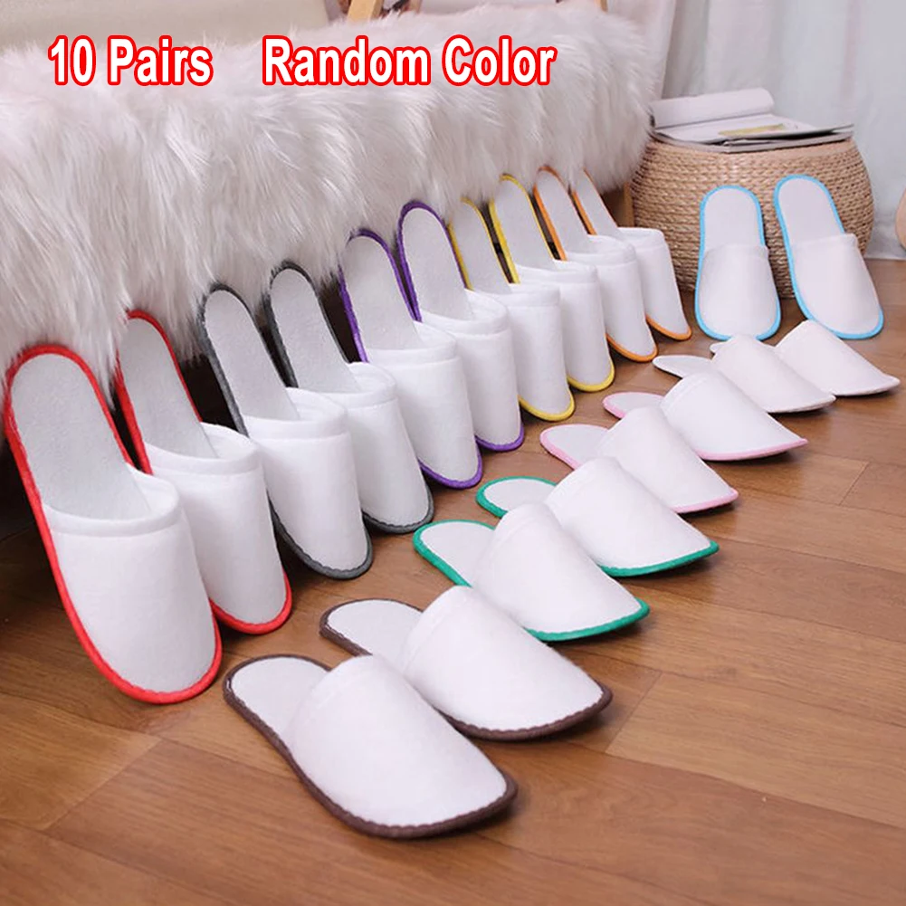 10Pairs Disposable Slippers Hotel Travel Slipper Spa Hotel Guest Soft Slippers Closed Slipper For Party Home Guest Salon Homesta
10Pairs Disposable Slippers Hotel Travel Slipper Spa Hotel Guest Soft Slippers Closed Slipper For Party Home Guest Salon Homesta