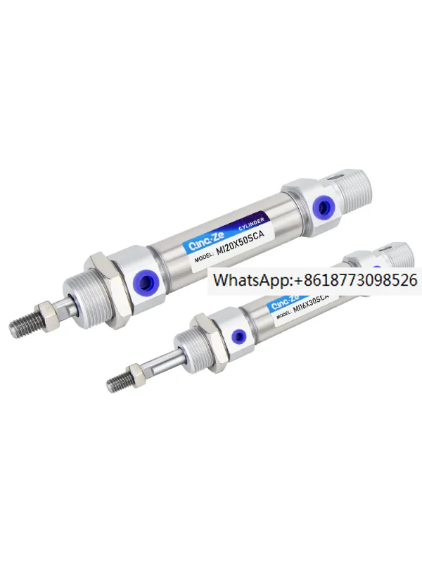 Stainless steel mini circular cylinder small pneumatic MI10 12 16X10X20X25X30X50X75-S-CA MI20 cylinder diameter - with magnet
Stainless steel mini circular cylinder small pneumatic MI10 12 16X10X20X25X30X50X75-S-CA MI20 cylinder diameter - with magnet