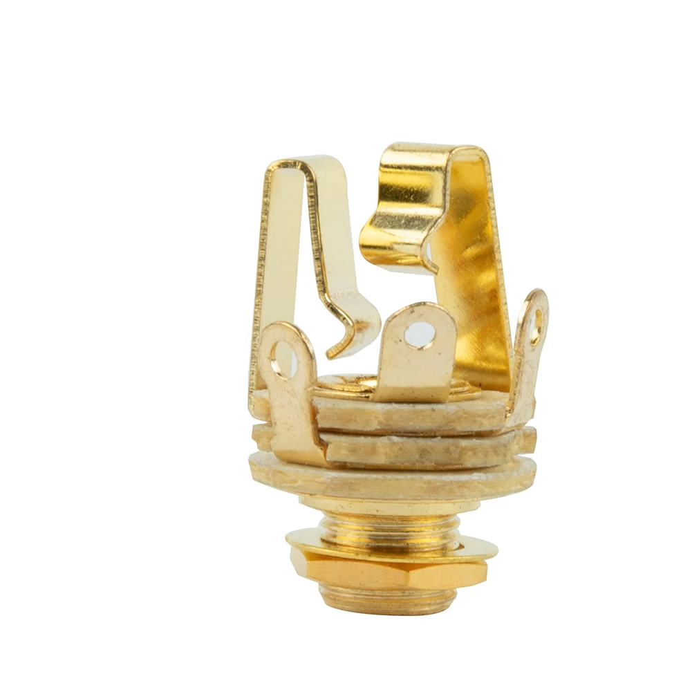 6.35mm Electric Guitar Jacks 3 Pole Stereo Panel Mount Plug Sockets Connector Guitar Pickup Output Jack Plug Socket
6.35mm Electric Guitar Jacks 3 Pole Stereo Panel Mount Plug Sockets Connector Guitar Pickup Output Jack Plug Socket