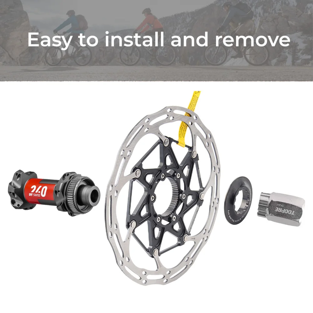 Hub Center Lock Bicycle Disc Adapter Aluminum Alloy Black To 6-hole Disc Rotor 1PC Durable And Practical High Performance
Hub Center Lock Bicycle Disc Adapter Aluminum Alloy Black To 6-hole Disc Rotor 1PC Durable And Practical High Performance