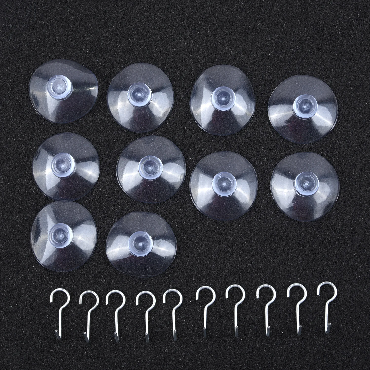 10x 40mm Suction Clear Suction Cup Sucker Hook Clothes Coat Hanging Hook Non-Marking Hook Storage For Kitchen Bathroom
10x 40mm Suction Clear Suction Cup Sucker Hook Clothes Coat Hanging Hook Non-Marking Hook Storage For Kitchen Bathroom