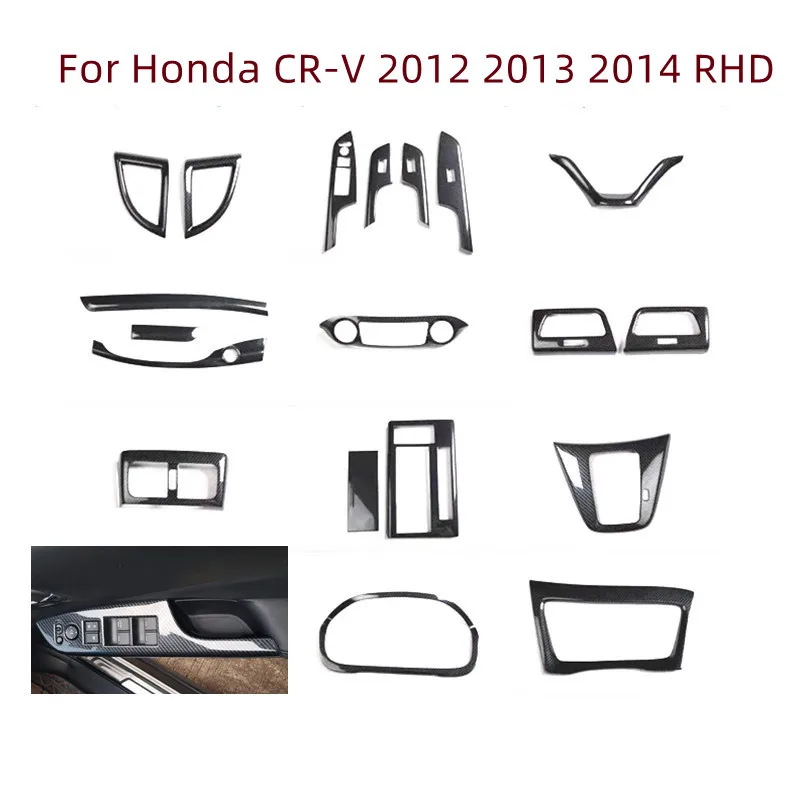 For Honda CRV CR-V 2012 -2014 RHD Accessories Car Stickers Imitation Carbon Fiber Outlet Steering Whee Air Center Console Panel
For Honda CRV CR-V 2012 -2014 RHD Accessories Car Stickers Imitation Carbon Fiber Outlet Steering Whee Air Center Console Panel