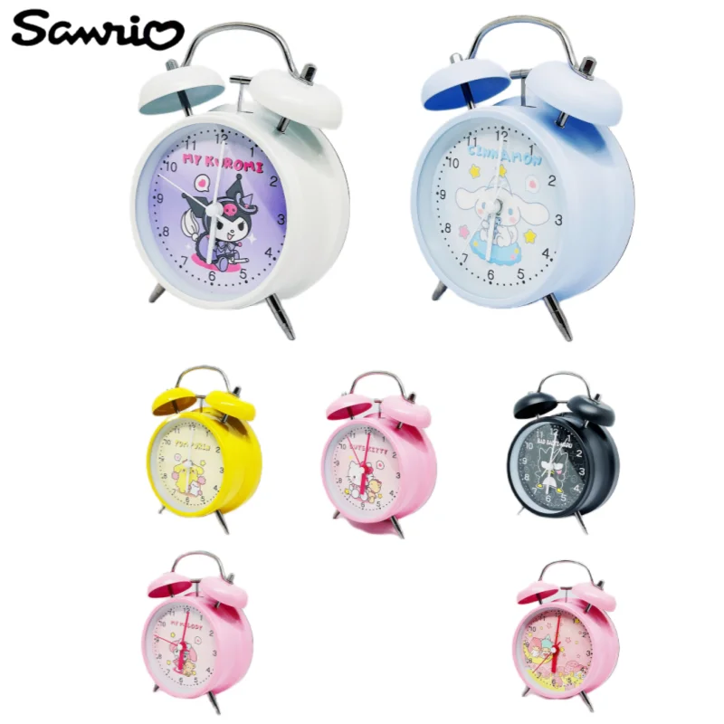 Sanrio Anime Peripheral Kawaii Cute Cartoon Cinnamon Roll Kulomi My Melody Bell Alarm Clock Creative Silent Watch Gift Wholesale
Sanrio Anime Peripheral Kawaii Cute Cartoon Cinnamon Roll Kulomi My Melody Bell Alarm Clock Creative Silent Watch Gift Wholesale