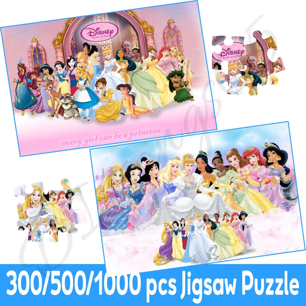 1000 Piece Paper for Adults Cinderella Snow White Alora Disney Princesses 35/300/500/1000 Piece Jigsaw Puzzle Decompress Toy
1000 Piece Paper for Adults Cinderella Snow White Alora Disney Princesses 35/300/500/1000 Piece Jigsaw Puzzle Decompress Toy