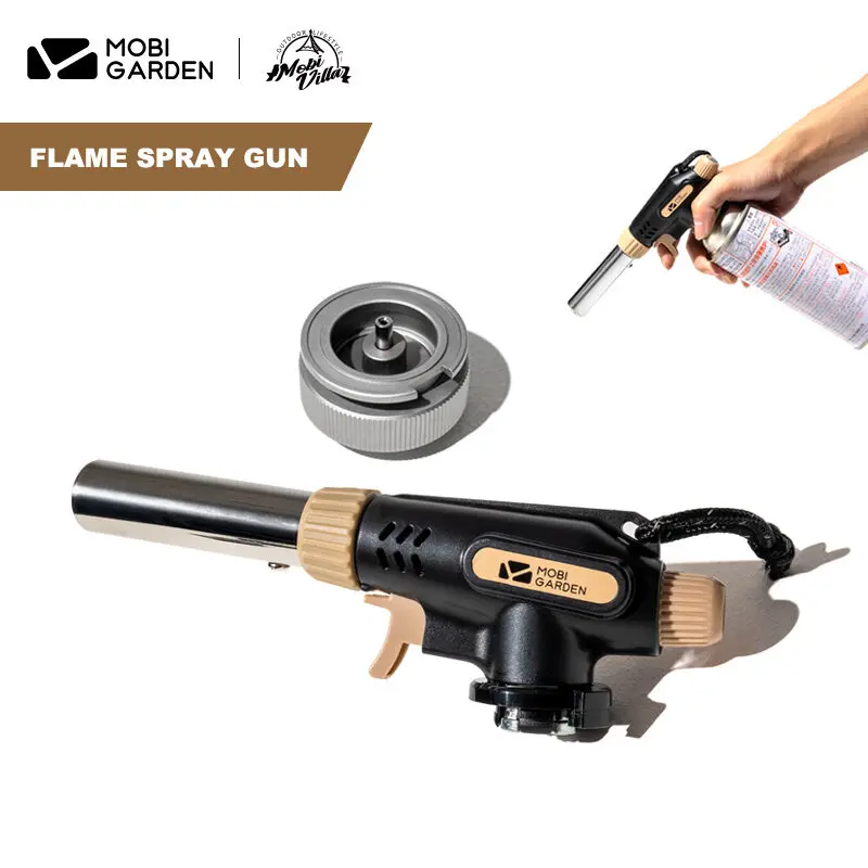 MOBI GARDEN Ignition System Outdoor Camping Portable Spray Head Cassette Torch Barbecue High Temperature Igniter Ignition System
MOBI GARDEN Ignition System Outdoor Camping Portable Spray Head Cassette Torch Barbecue High Temperature Igniter Ignition System