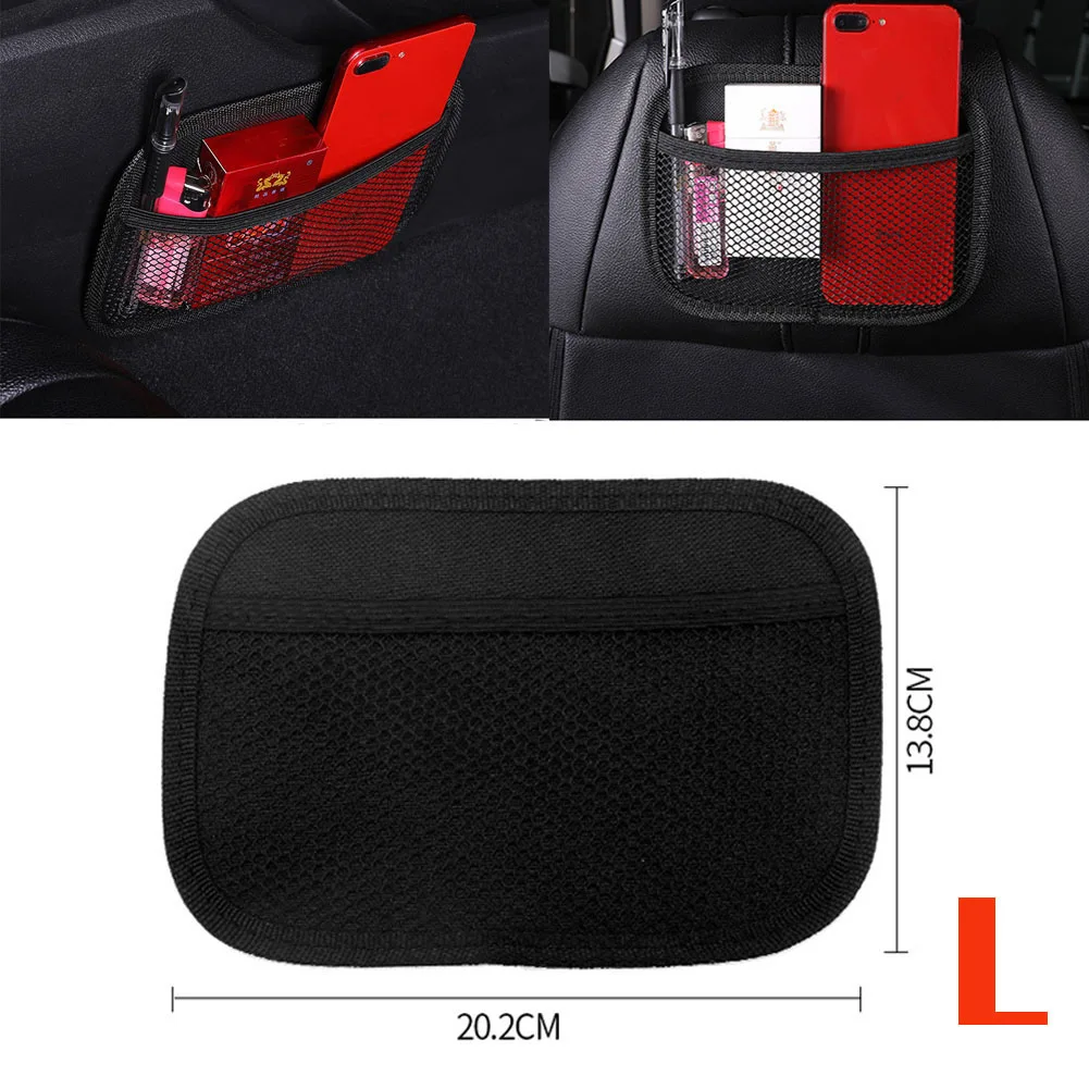 S/L Car Storage Net Bag Automotive Seat Back Organizer Stowing Tidying Oxford Fabric For Car Interior Tools Durable Quality
S/L Car Storage Net Bag Automotive Seat Back Organizer Stowing Tidying Oxford Fabric For Car Interior Tools Durable Quality