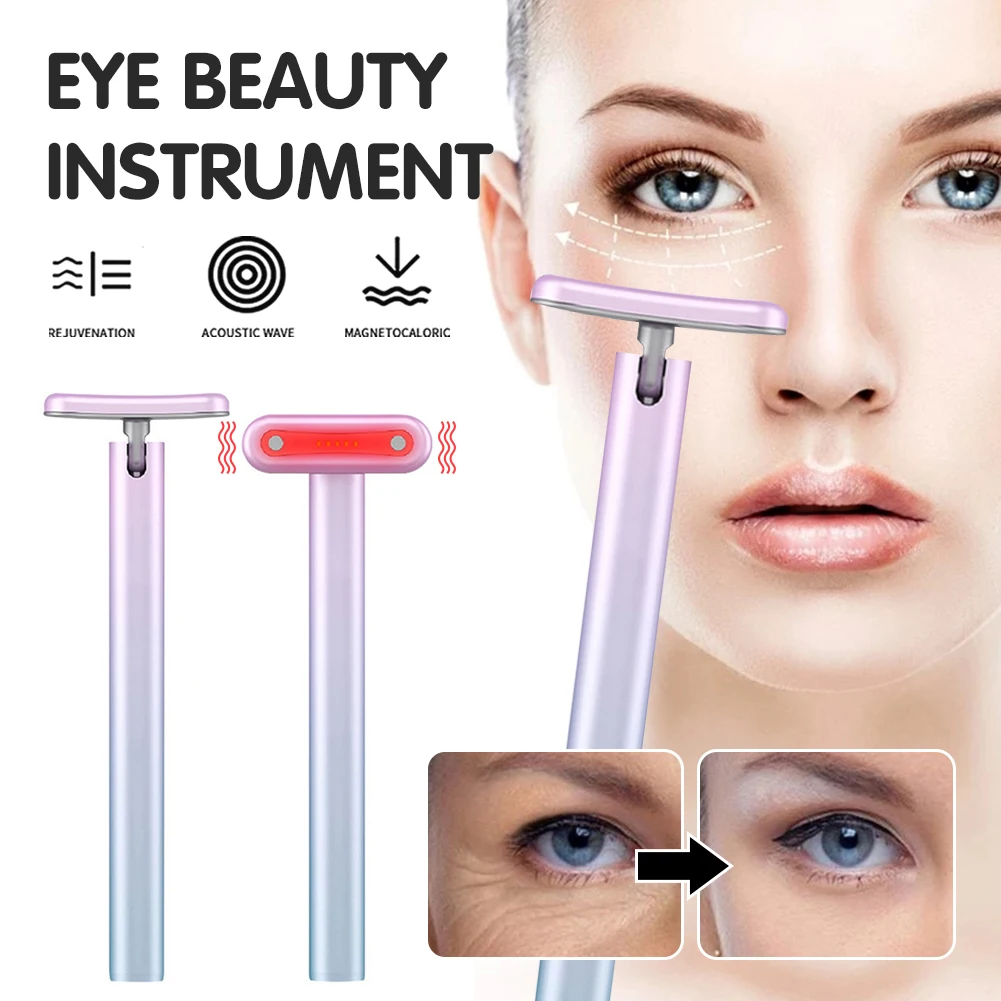 Eye Massage Stick EMS Microcurrent Face Eye Massager Red Light Therapy Skin Tightening Massage Wand Beauty Care Tools
Eye Massage Stick EMS Microcurrent Face Eye Massager Red Light Therapy Skin Tightening Massage Wand Beauty Care Tools