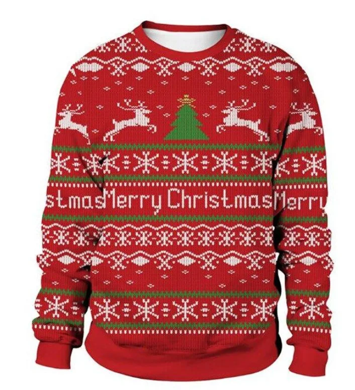 2022 Christmas Round Neck Sweater Thin Casual Hooded Sweatshirt Snowflake COS Long Sleeve Halloween Streetwear Crewneck for Men
2022 Christmas Round Neck Sweater Thin Casual Hooded Sweatshirt Snowflake COS Long Sleeve Halloween Streetwear Crewneck for Men