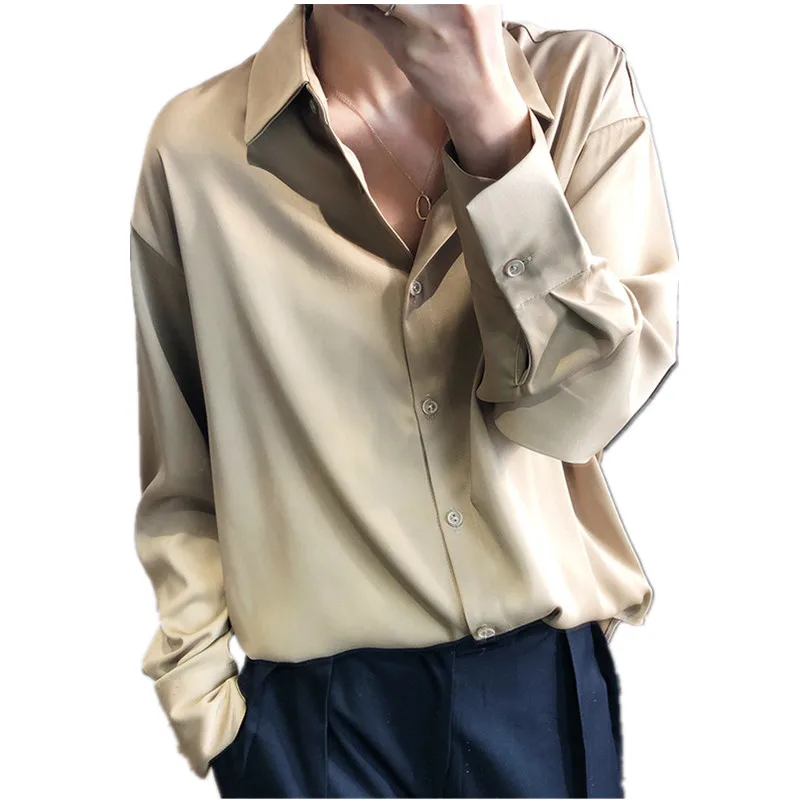 Новинка весна-осень 2022 Женская атласная шифоновая рубашка дизайн ощущение светильник и знакомства однотонная драпировка Атласный топ
Новинка весна-осень 2022 Женская атласная шифоновая рубашка дизайн ощущение светильник и знакомства однотонная драпировка Атласный топ