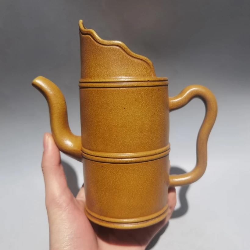 Китайская глина Yixing заварочный чайник ручной работы Duan Zisha Monk Hat, чайник, необработанная руда Shao Zhenglai 500cc
Китайская глина Yixing заварочный чайник ручной работы Duan Zisha Monk Hat, чайник, необработанная руда Shao Zhenglai 500cc