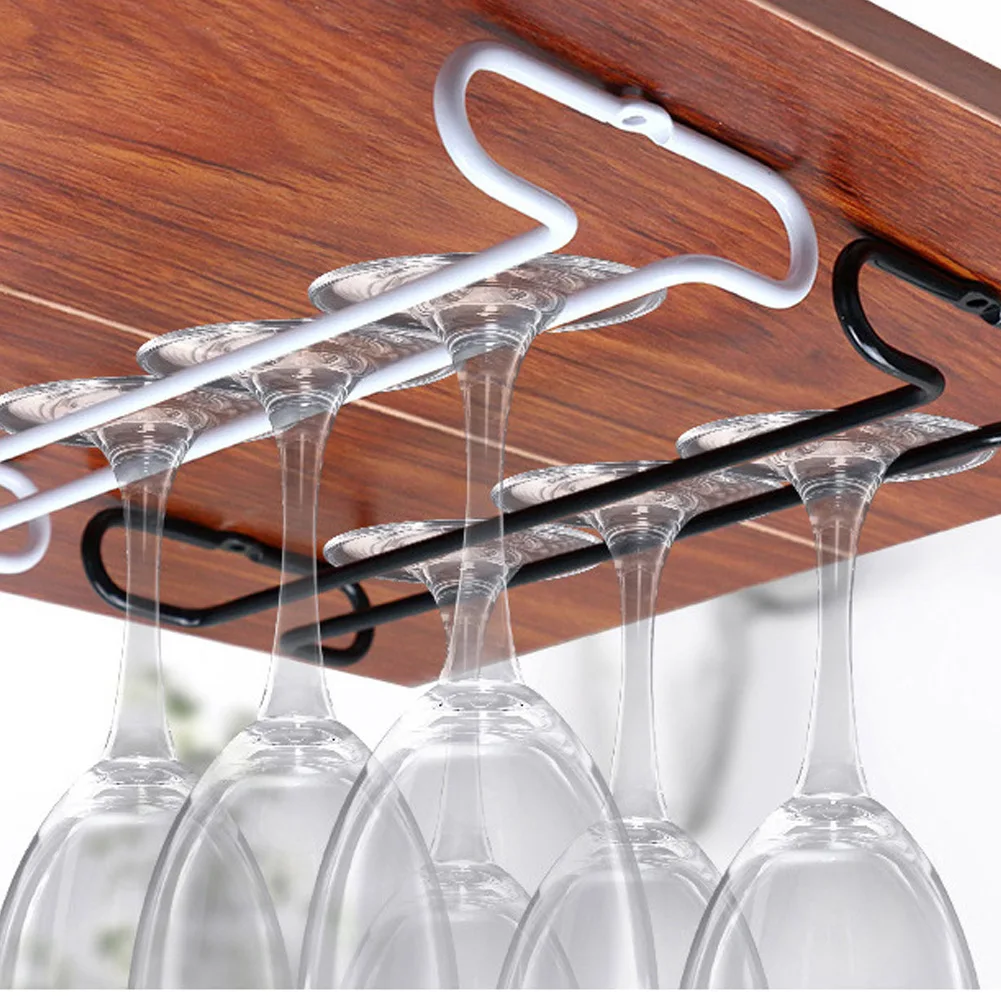 2pcs Wine Rack Glass Holder Hanging Bar Hanger Shelf Stainless Steel Wine Glass Rack Stand Paper Roll Holder Cabinet Organiser
2pcs Wine Rack Glass Holder Hanging Bar Hanger Shelf Stainless Steel Wine Glass Rack Stand Paper Roll Holder Cabinet Organiser