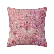 Antique Traditional Pink Oriental Moroccan Style Nordic Throw Pillow Covers Decoration Boho Car Cushion