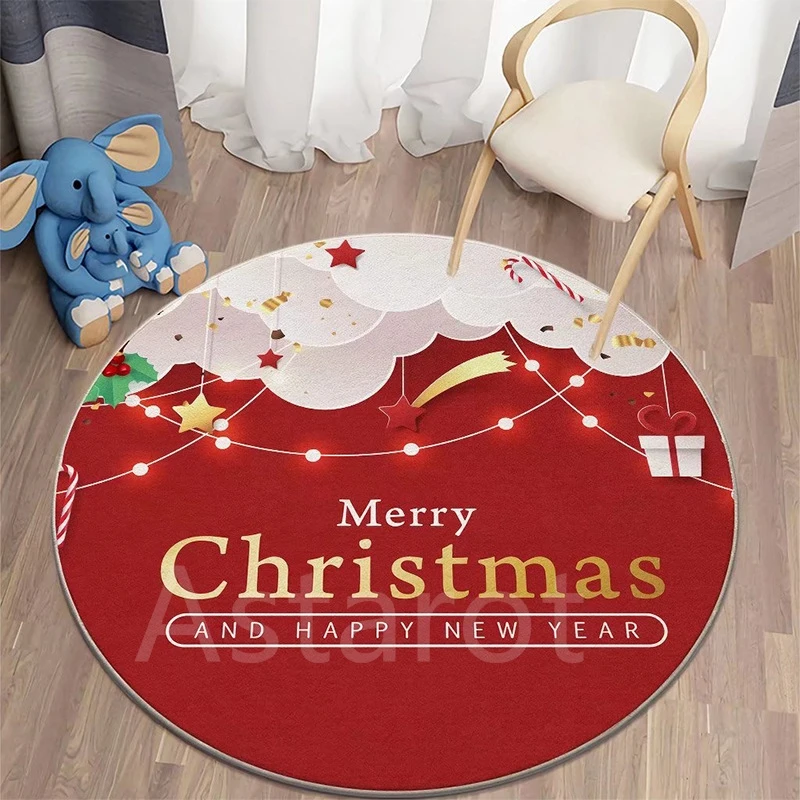 Christmas Living Room Carpet Holiday Bedroom Round Carpet European American Sofa Coffee Table Mat Red Carpet Decor Home Washable
Christmas Living Room Carpet Holiday Bedroom Round Carpet European American Sofa Coffee Table Mat Red Carpet Decor Home Washable