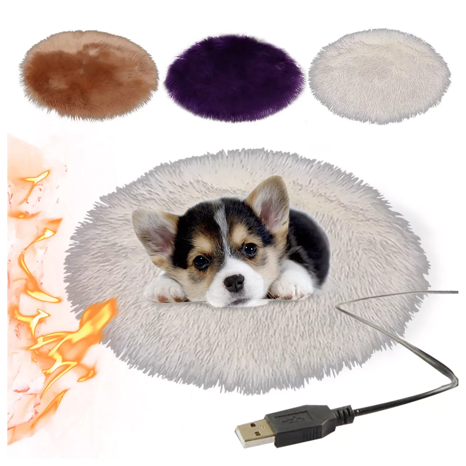 Pad Blanket Pet Blanket Cat Usb Heated Pad Anti-scratch Dog Heating Mat Sleeping Bed For Small Dog Cat 
Pad Blanket Pet Blanket Cat Usb Heated Pad Anti-scratch Dog Heating Mat Sleeping Bed For Small Dog Cat